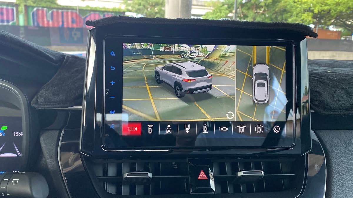 Corolla Cross 原廠主機升級環景安裝完成